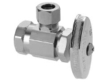 Multi Turn Angled Water Supply Valve, Comp x FPT (Sizes)