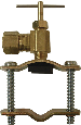 Self-Tap Saddle Valve, 1/4 In