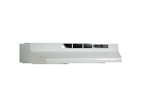 Broan-Nutone Convertible White Range Hood, 30 In