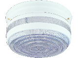 Round 2 Bulb Ceiling Fixture, 10 In