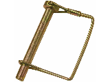 Square Loop Lock Pin 2 Pack, 3/8 In x 2-1/4 In