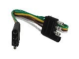 4 Way Flat Male To Female Connector