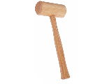 Do it Best Hickory Mallet with Hickory Handle, 16 Oz.