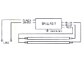 Instant Start Multi Voltage Electronic 1 Or 2 Bulb Ballast, 120V-277V