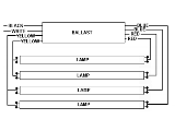 Instant Start Multi Voltage Electronic 4 Bulb Ballast, 120V-277V