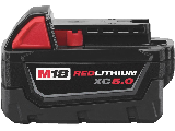 Milwaukee M18 Red Lithium XC5.0 Tool Battery 18 Volt