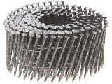 Stainless Steel 15 Degree Wire Weld Coil Siding Nail, 2-1/2 In