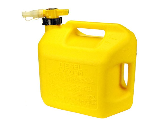 No Spill Diesel Gas Can, 5 Gallon Yellow