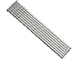 Grip-Rite Stainless Steel 18 Gauge Brad Nail, 1000 Pack (Sizes)