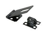 Safety V30 Black Hasp, 3-1/4 In