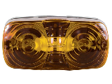 Low Profile Reflective Clearance Light Amber