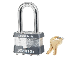 Padlock #1LF 1-3/4" Wide 1-1/2" Shackle Key 2001