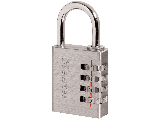 Combination Number Padlock #643D 1-9/16 In Wide, Resettable