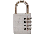 Combination Word Padlock #643DWD 1-9/16 In Wide, Resettable