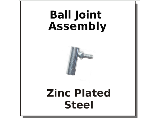 Zinc Plated Ball Joint Assembly (Sizes)