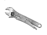 Stanley MaxGrip Locking Adjustable Wrench, 10 In.