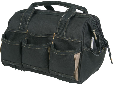 Standard Bigmouth 16 Pocket Tool Bag, 12 In