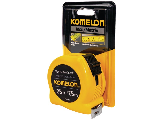 Komelon SAE/Metric Tape Measure, 1 In x 25 Ft /7.5 M