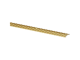 Satin Gold Aluminum Carpet Trim, 1 In x 3 In