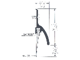 Rain Drip Door Sweep 2 x 36" Aluminum