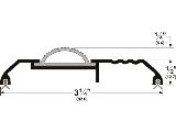 Threshold 3/4 x 3-1/4 x 36 Aluminum