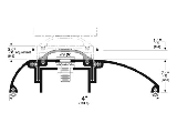 Threshold Adjustable 3/8-to-7/8 x 4 x 36 Aluminum