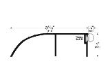 Bumper Threshold 36" Mill Alum