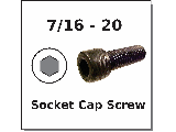 7/16-20 Fine Socket Cap Screw (Lengths)