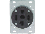 Flush Mount Dryer Receptacle, 30 Amp **