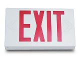 Single Arrow LED Exit Sign With Battery Back Up