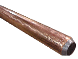 Copper Ground Rod, 5/8 In x 8 Ft