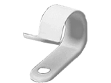 Plastic Cable Clamp, 3/8 In