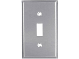 Stainless Steel Switch Plate, 1 Gang