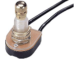 Brass On-Off Toggle Rotary Switch