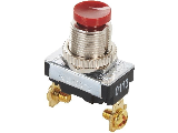 Push On-Off Momentary Switch, Red