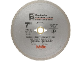 Circular Saw Blade, 7 in Dia, 5/8 in Arbor, Diamond Cutting Edge