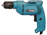 Makita Electric Drill  3/8 In Chuck, 120 V