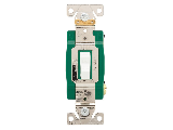 Single Pole Commercial grade toggle switch, White