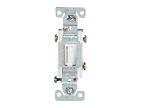 Residential 3 Way CO/ALR Switch, White