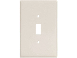 Oversized Switch Plate, 1 Gang White