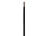 Coaxial Cable R6/U 18AWG, Black (Sold Per Ft)