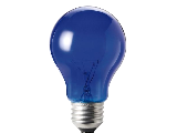 Colored Transparent Light Bulb 25 Watt, Blue