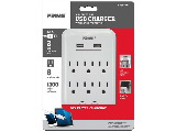 General Purpose 6 Outlet Surge Adapter, White