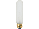 Tubular Inside Frost Bulb T-10, 25 Watt