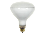 Clear R40 Heat Light Bulb, 125 Watt