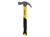 Stanley Smooth Face Claw Hammer Fiberglass Handle, 16 Oz