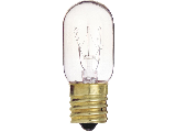 Intermediate Base Incandescent Tubular Light Bulb, 15 Watt