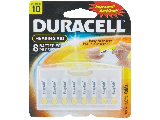 Duracell Easy Tab Hearing Aid Battery Size 10, 8 Pack