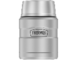 Thermos Vacuum Insulated Food Jar with Foldable Spoon, 16 Oz