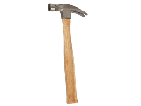 Master Forge Hardwood Handle Rip Hammer, 16 Oz